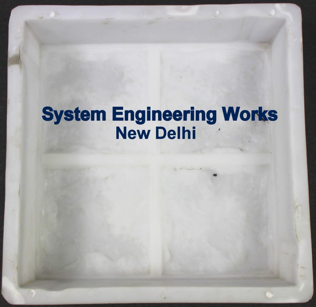 Designer Paver Mold - Model 2 (Square Grid)